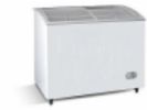 Curved Glass Door Chest Freezer